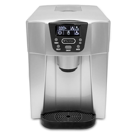 Whynter 10" W X 14" H X 14" D Ice and Water Dispenser IDC-221SC